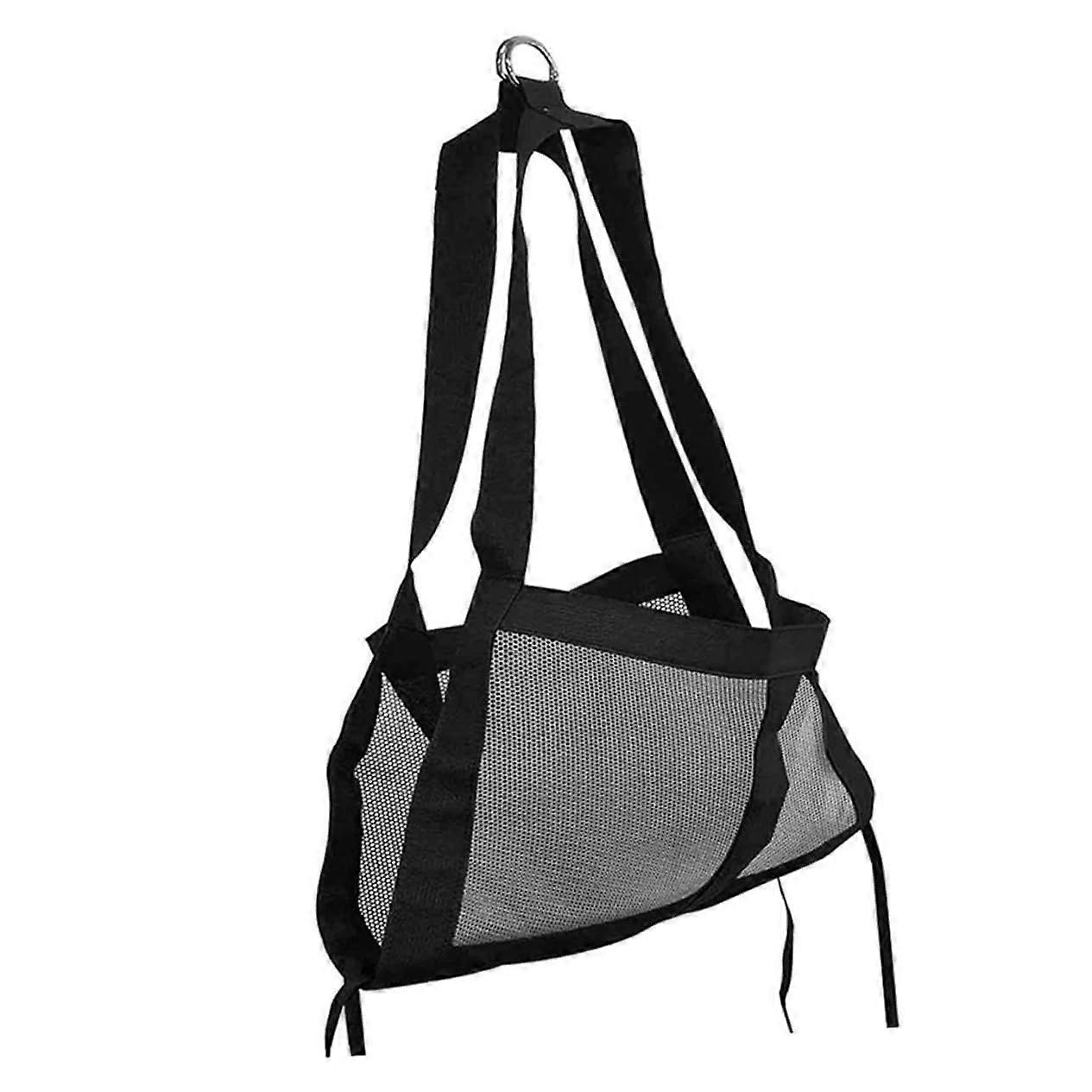 Calf sling hammock for small animals, rocking net for dogs, cats, goats, strength nylon, easy to use, prevents movement.