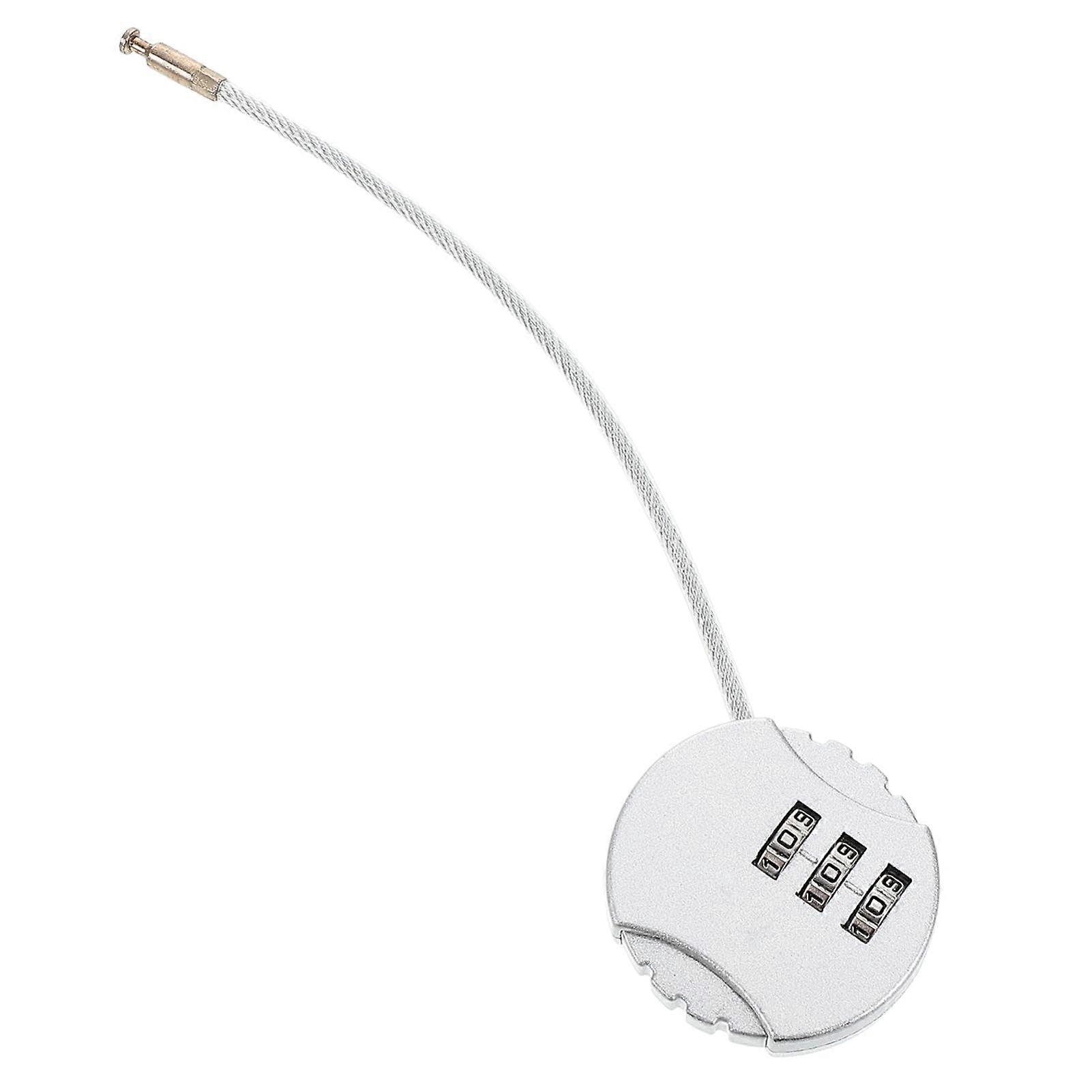 Luggage Lock 3-Digit Combination Padlock, Portable Travel Lock For Suitcases And Backpacks, Lightweight And Easy To Use