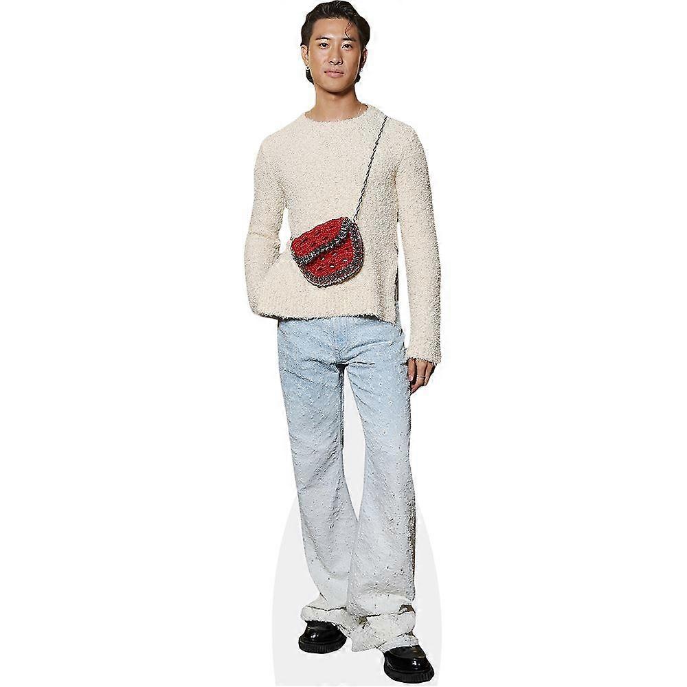 Jeffrey Chang (Jeans) Cardboard Cutout (lifesize OR mini size). Standee. Stand Up.
