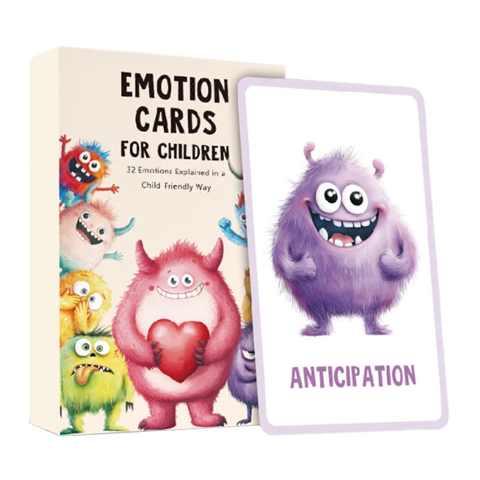 Emotion Cards for Kids | Realistic Emotion Cards for Toddlers | Empathy Activities for Girls | Educational Tools for Emotional Development