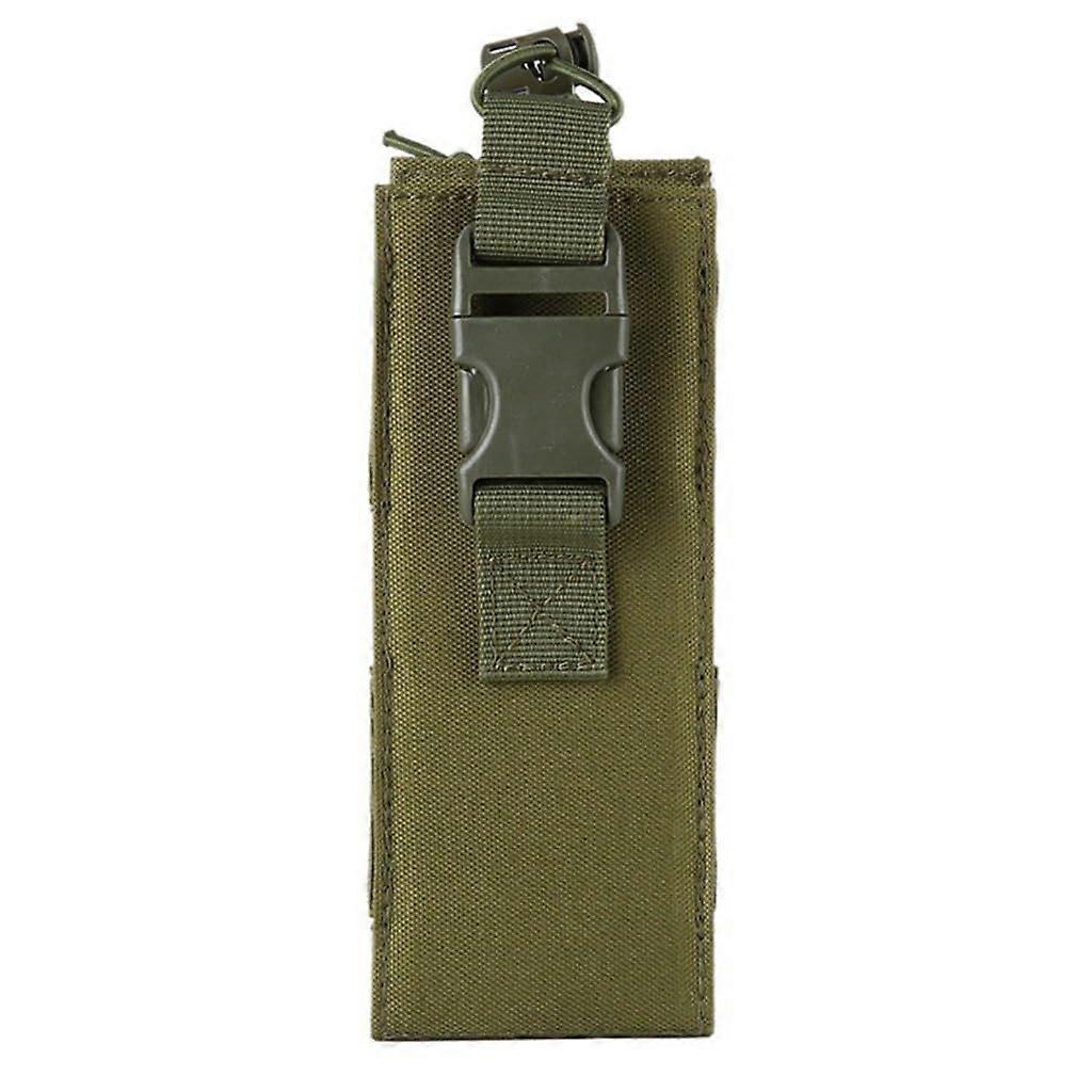 Side Expansion Tactical Radio Pouch Universal Adjustable MOLLE Bag Outdoor Intercom Duty Belt Water Bottle Pouch