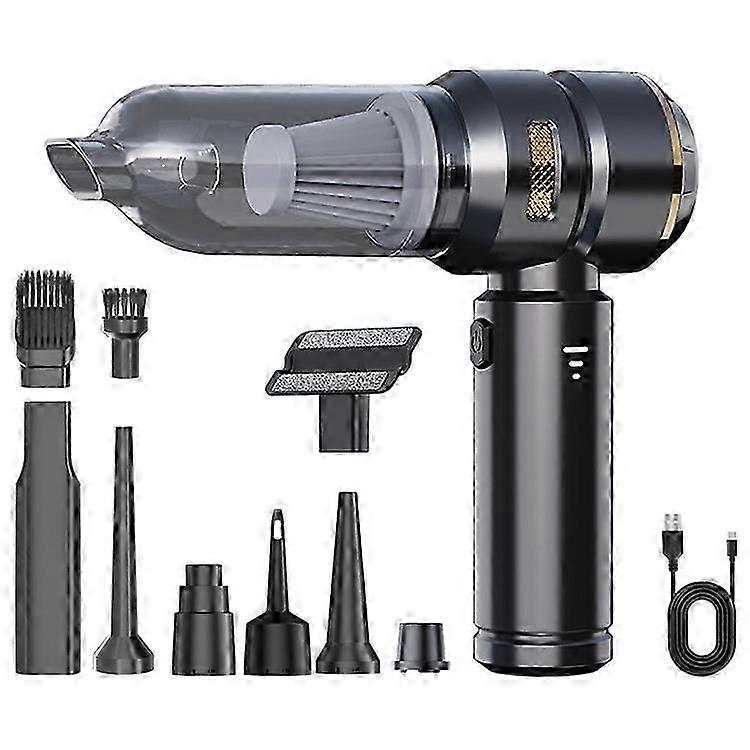 Brushless Motor Rechargeable Car Vacuum with Multi-Function for Car & Home Cleaning