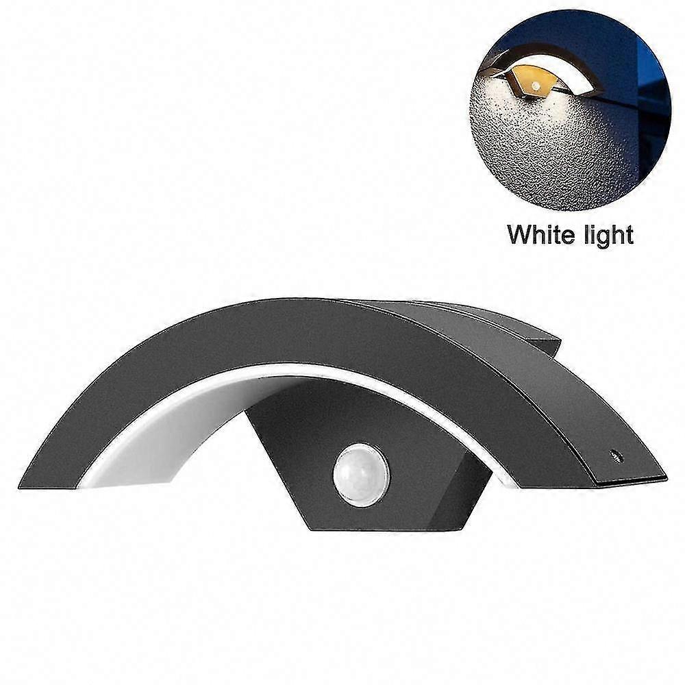 18W LED Outdoor Motion Sensor Wall Lamp with Warm White Light