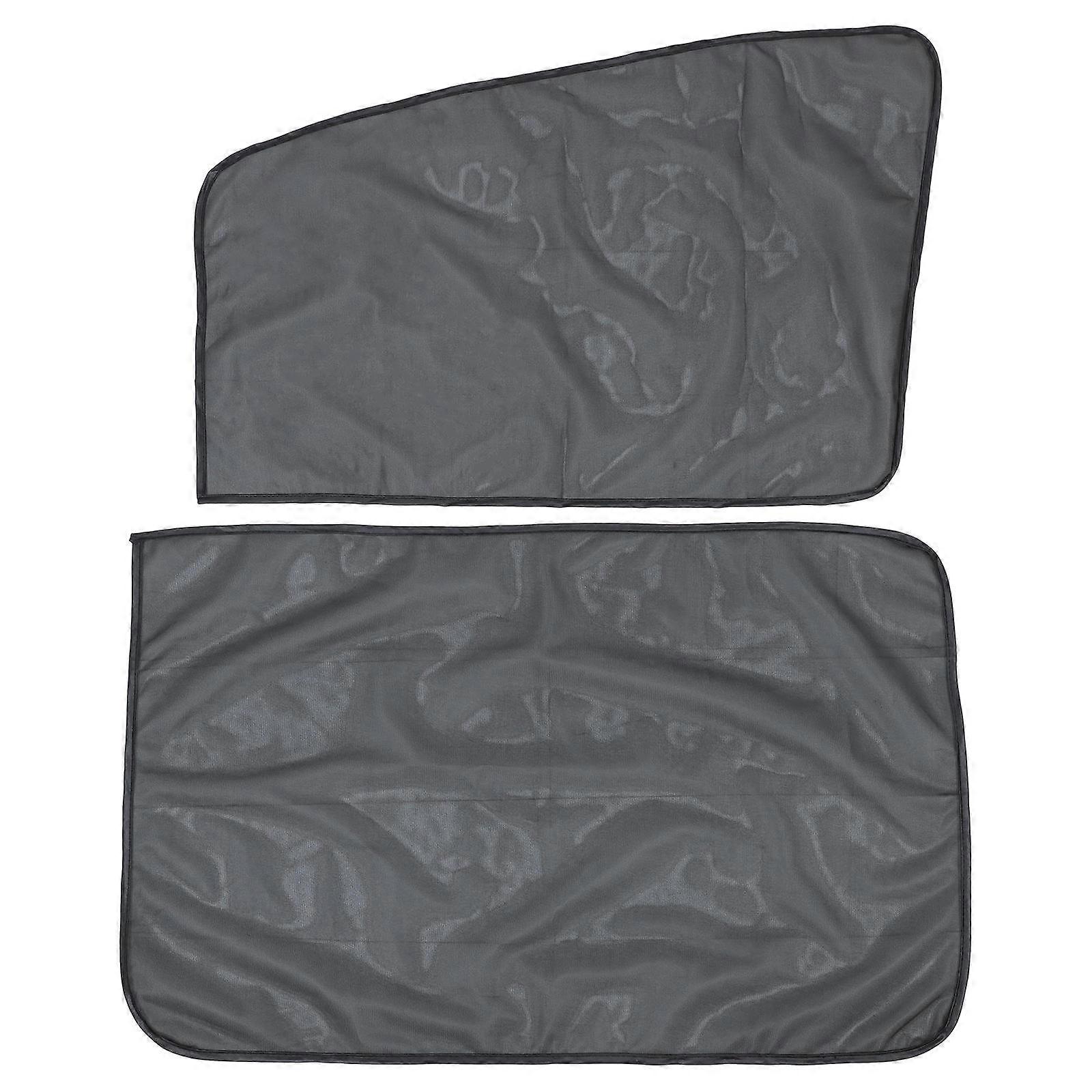 Magnetic Car Sunshade Window Sunscreen Black Gauze Heat Reduction Easy Install Side Rear Window Protection for Cars SUVs