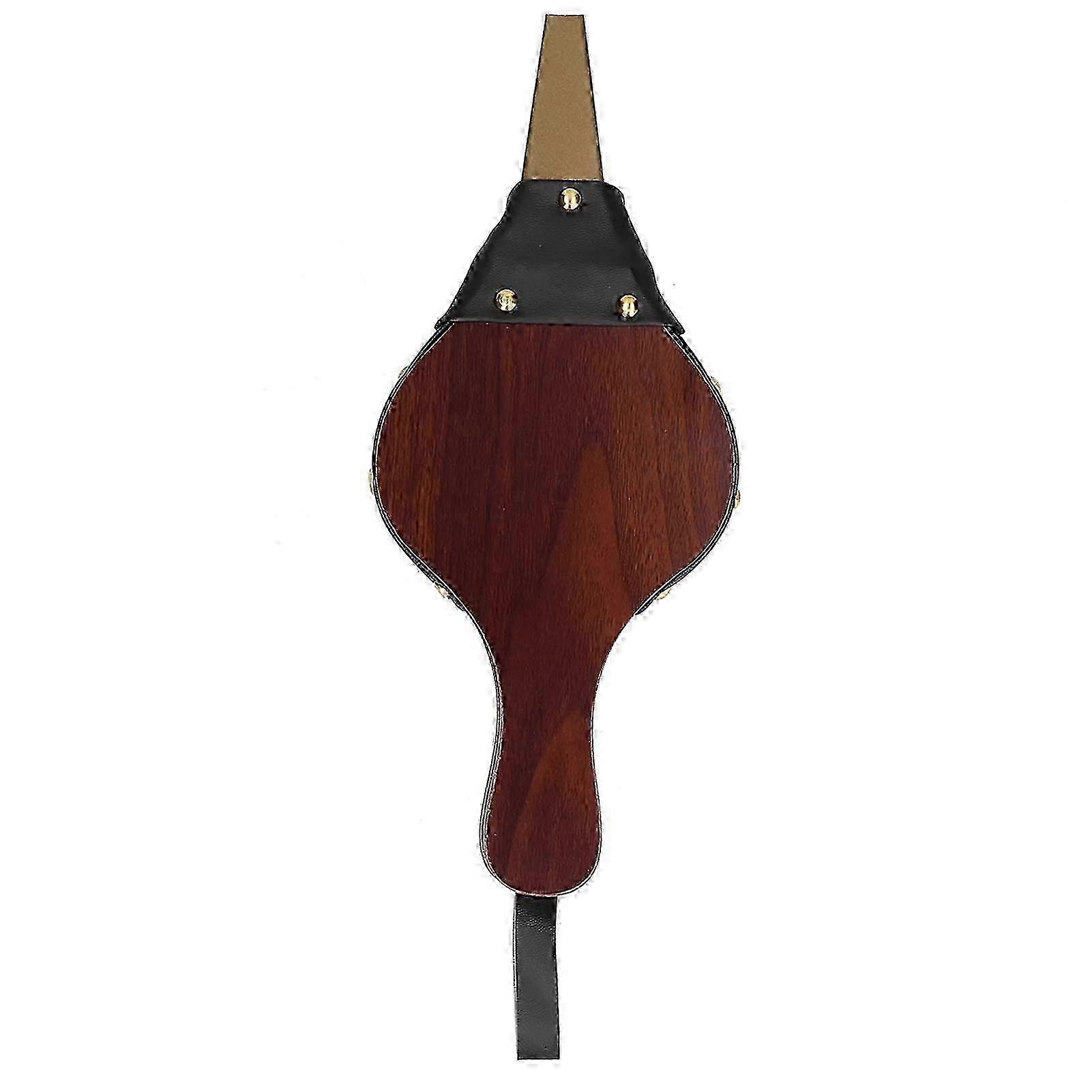 Handheld Manual Fireplace Bellows for Outdoor Fire Pit, Camping, and BBQ Use