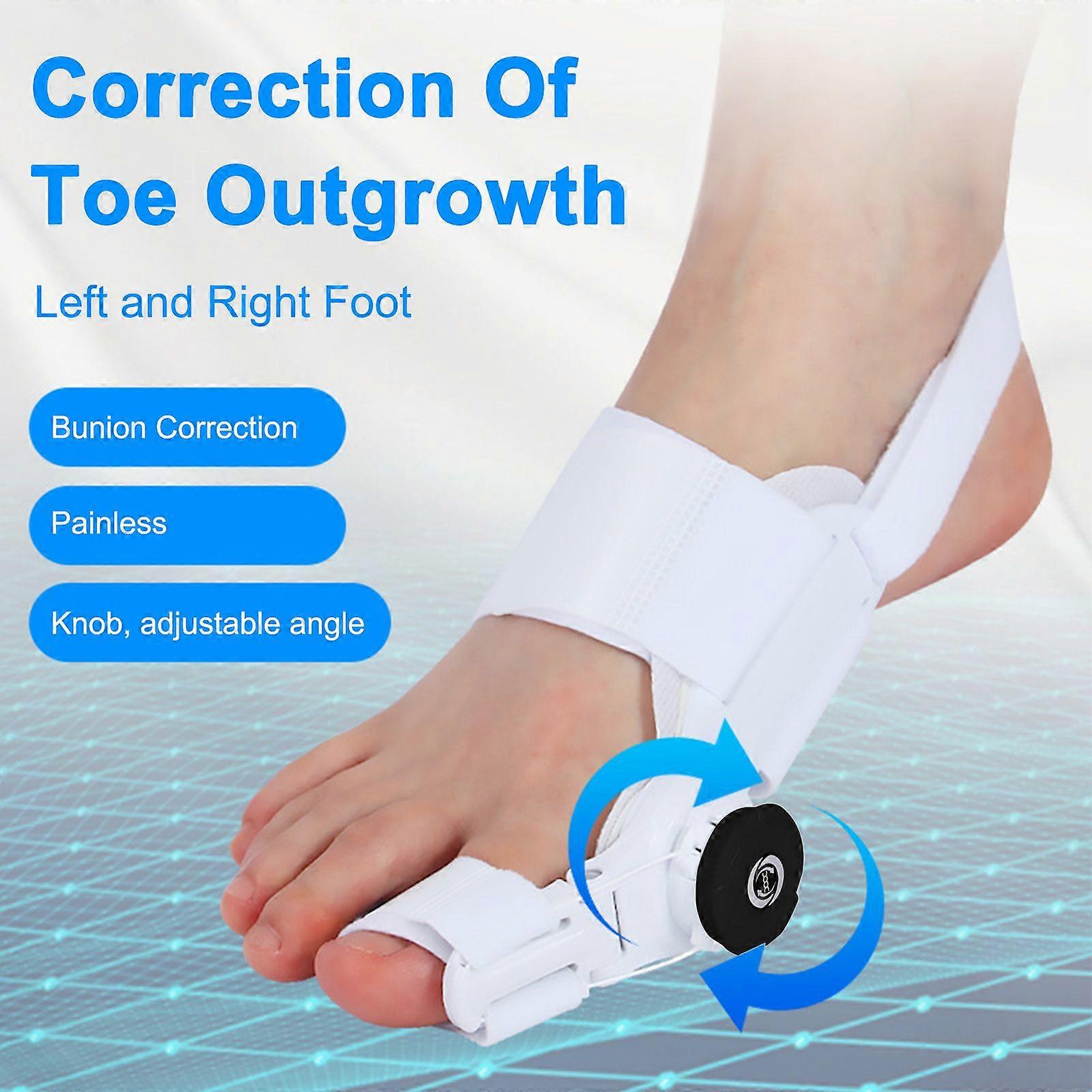 Toe Corrector Twist Adjustable Angle Painless and Bone-saving Universal for Left and Right Feet