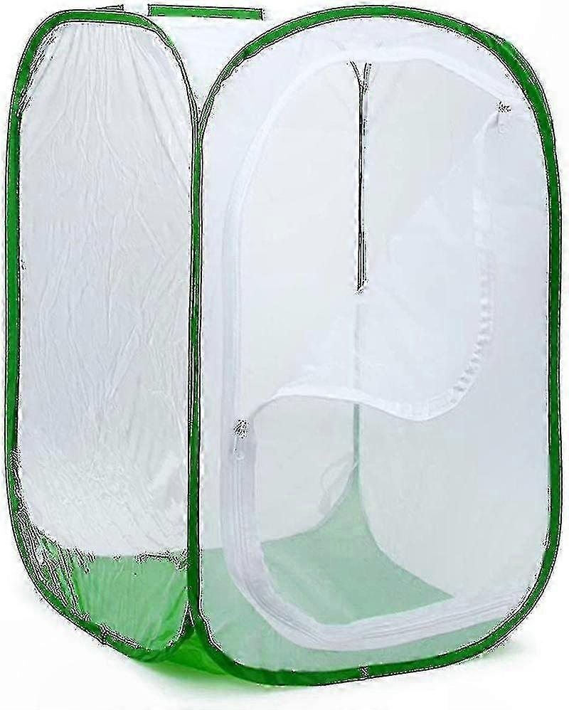 Foldable Butterfly Habitat Cage for Insect Breeding and Observation Terrarium Net Enclosure