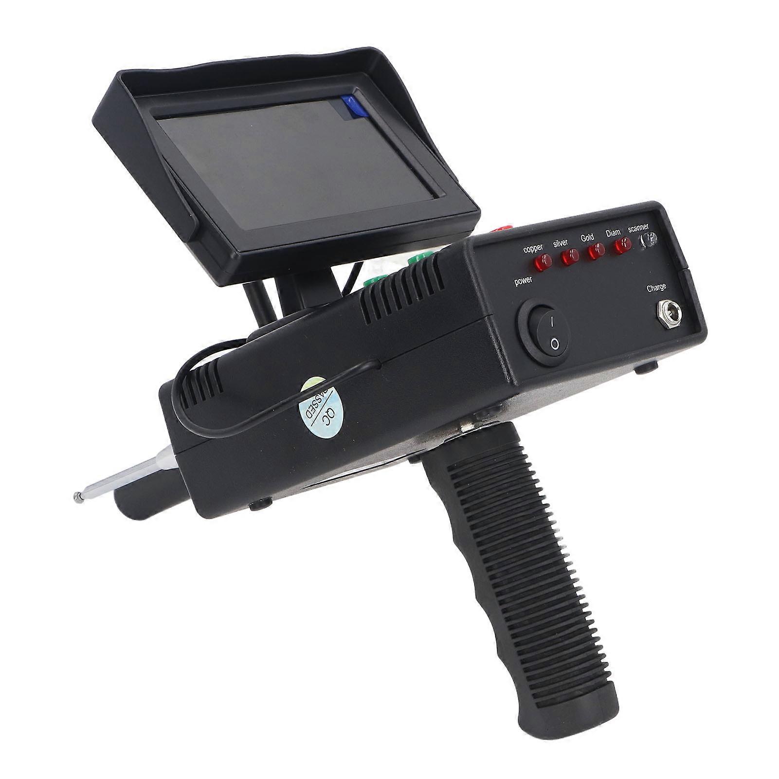 Underground Metal Detector with Color LCD Night Vision, 20m Depth