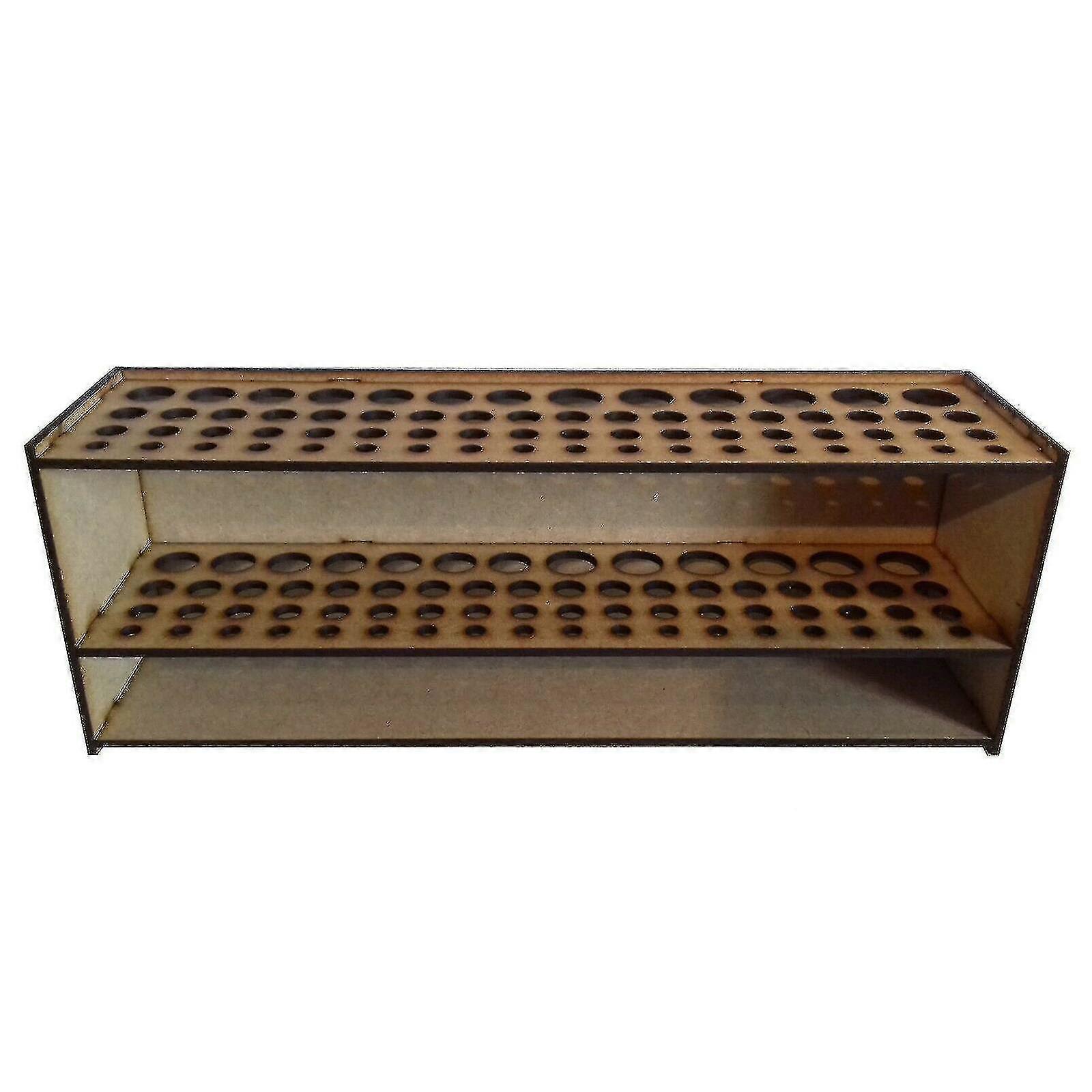 Paintbrush holder, can hold 67 pieces, can be wall-mounted or placed independently