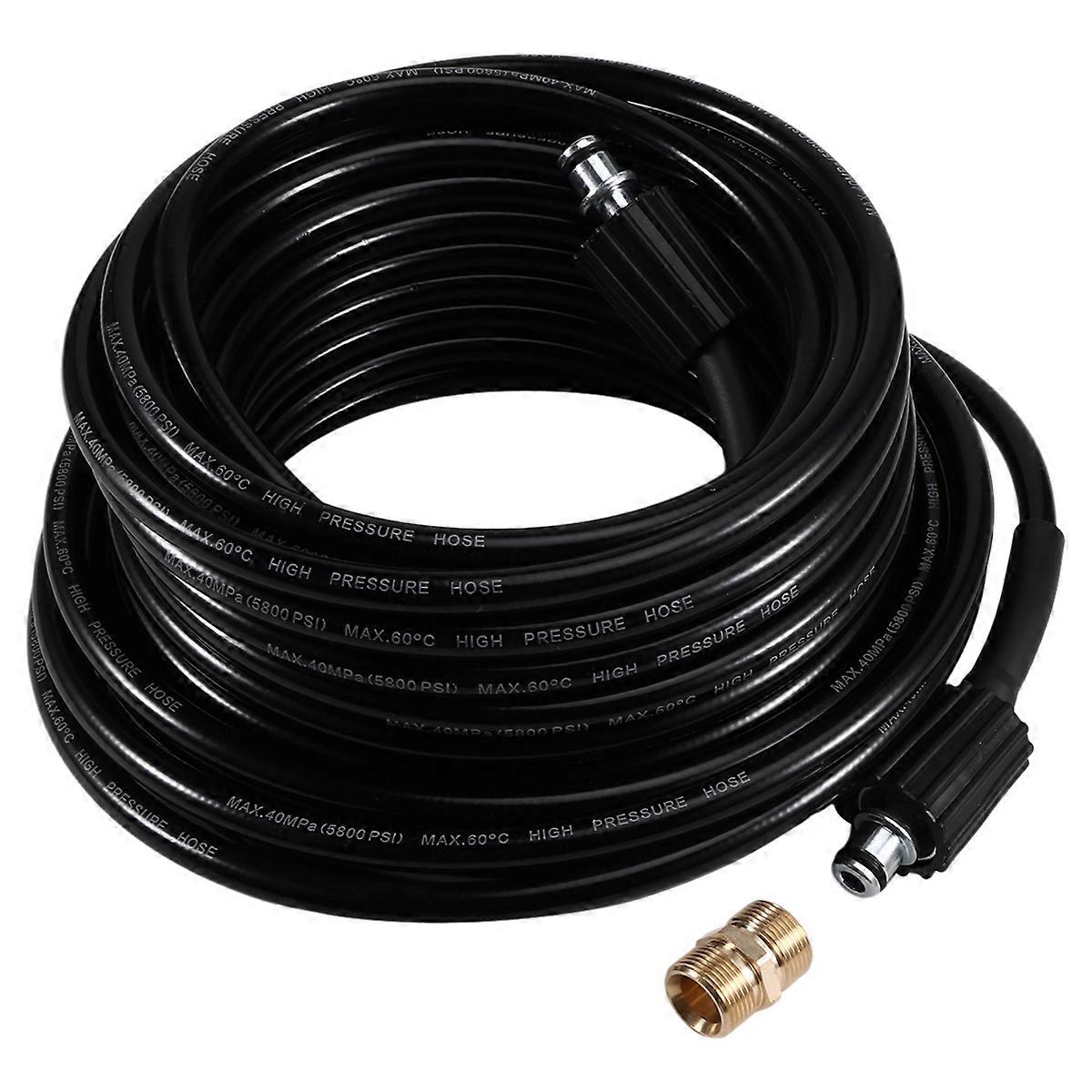 Pressure Washer Hose Quick Connector Hose and Extension Coupler 20m
