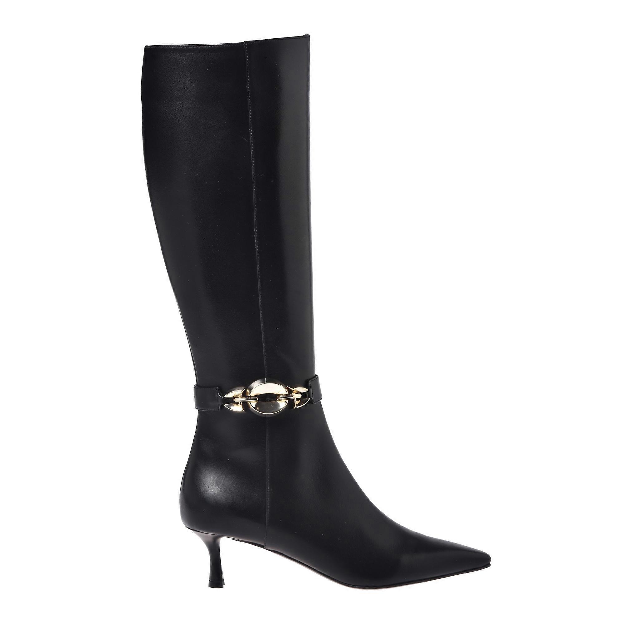 Baldinini - Sorte Læderstøvler