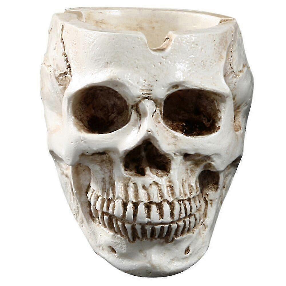 2pc Skeleton Style Ashtray Resin Simulation Model Halloween