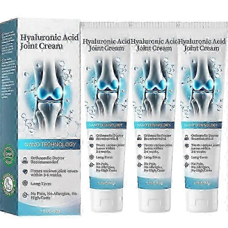 ヒアルロン酸ジョイントクリーム、ヒアルロン酸ジョイントマッサージクリーム、背中、首、手、膝のための高度な関節と骨のケアクリーム