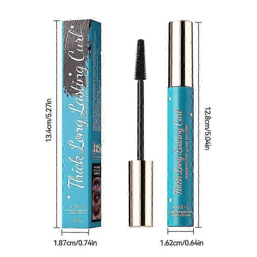 False Lash Mascara - Anti-gravity and Waterproof, Long Lasting Beauty Make up, Eye Lash Enhancer Curl & No Clumping,All Lash Types