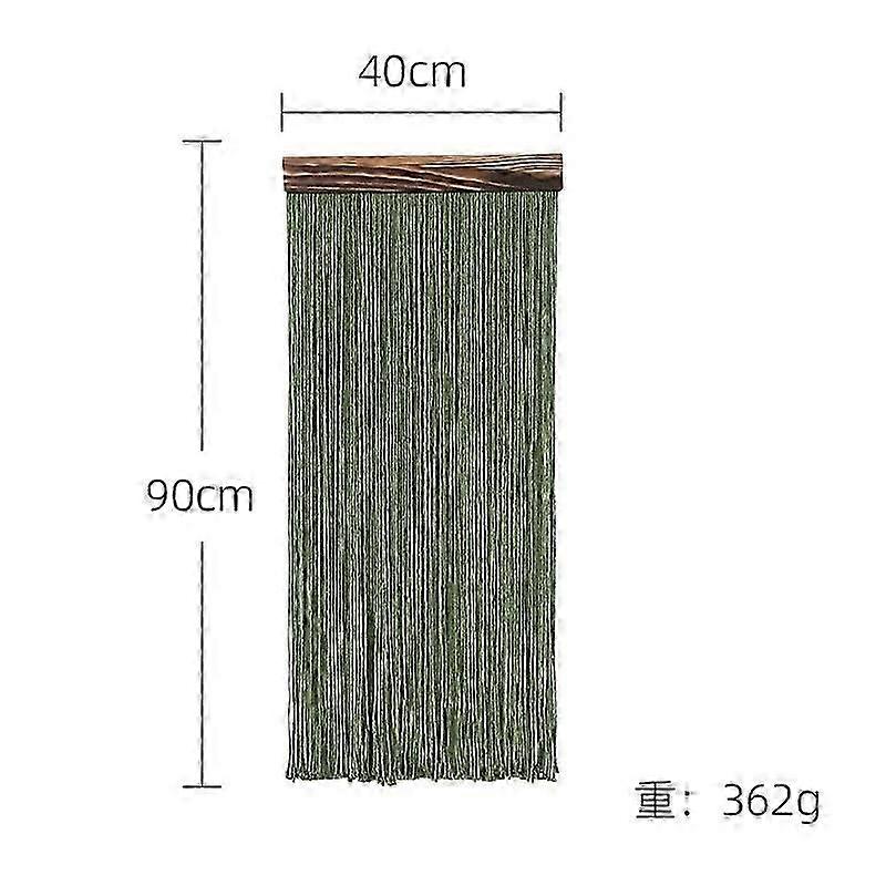 Hand-woven tassel tapestries
