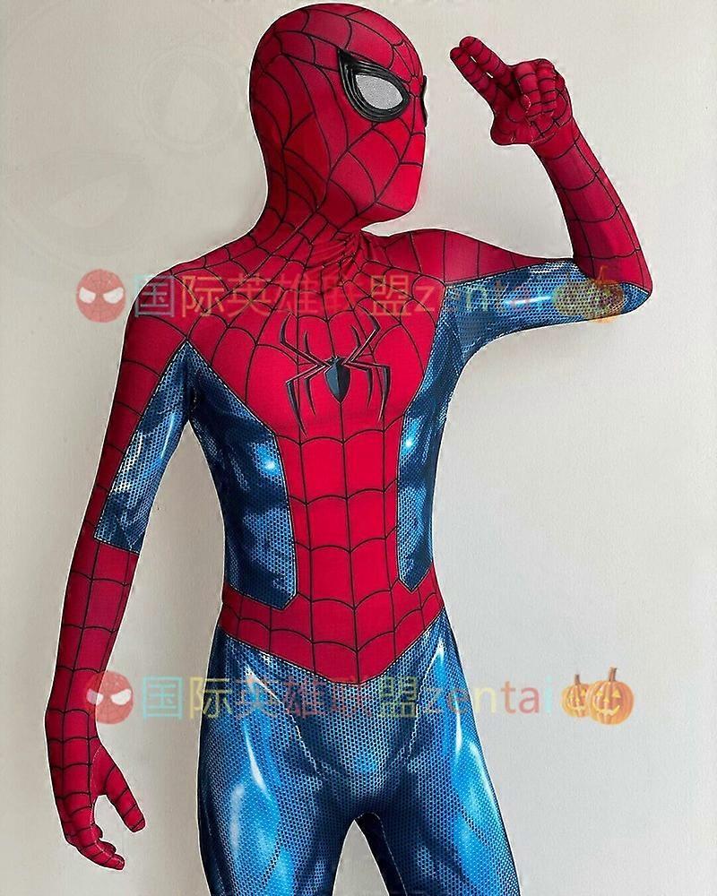 New Spider-Man No Way Home Cosplay Costume Spider-Man Jumpsuit Halloween Props