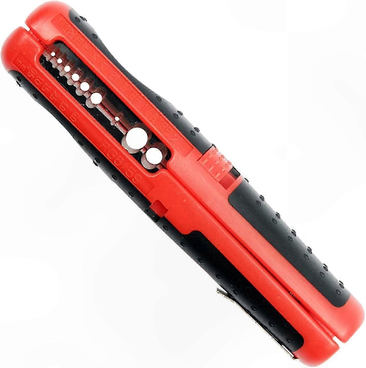 Multi-Function Cable Tool for Round and Damp-Proof Wires, Stripping Solution for RG6/59 AWG 10-20