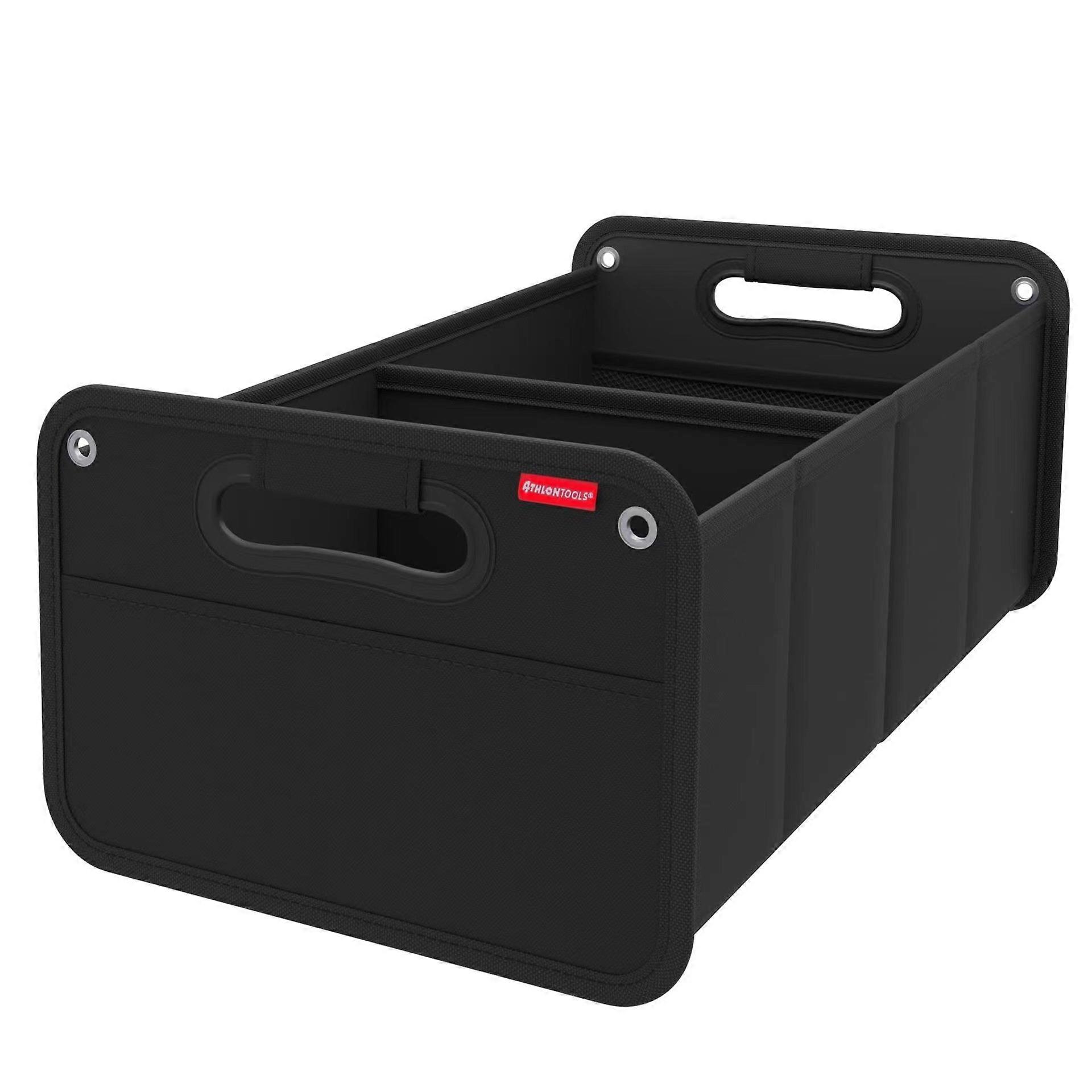 Auto Car Trunk Organizer - Collapsible,storage Adjustable ,waterproof,convenient- Car Accessories-two Grid