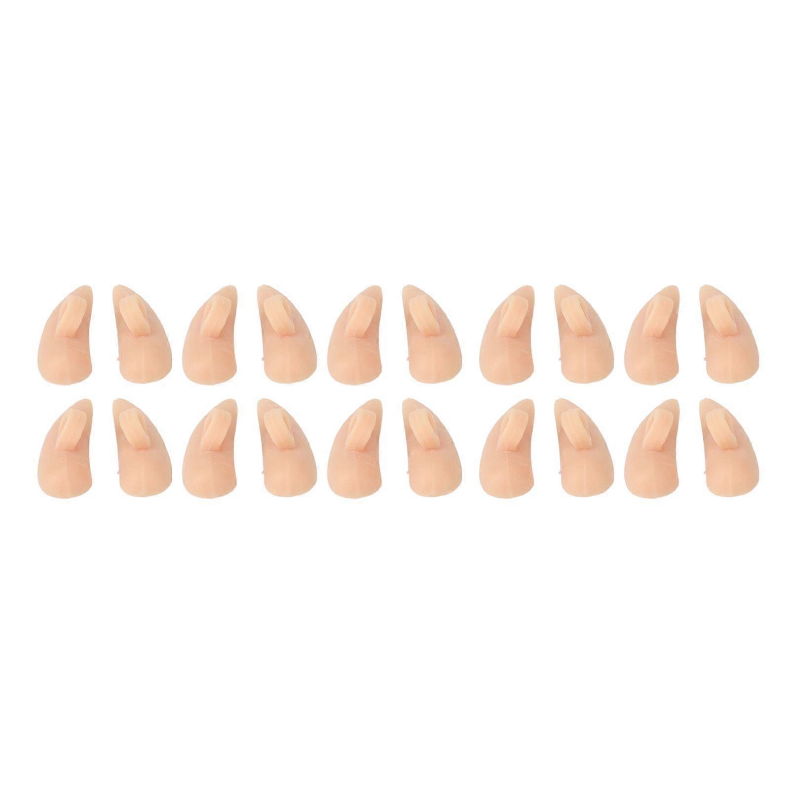 10 Pair Hammer Toe Straightener Relieve Foot Pressure Flexible Silicone Improve Stability for Foot Care