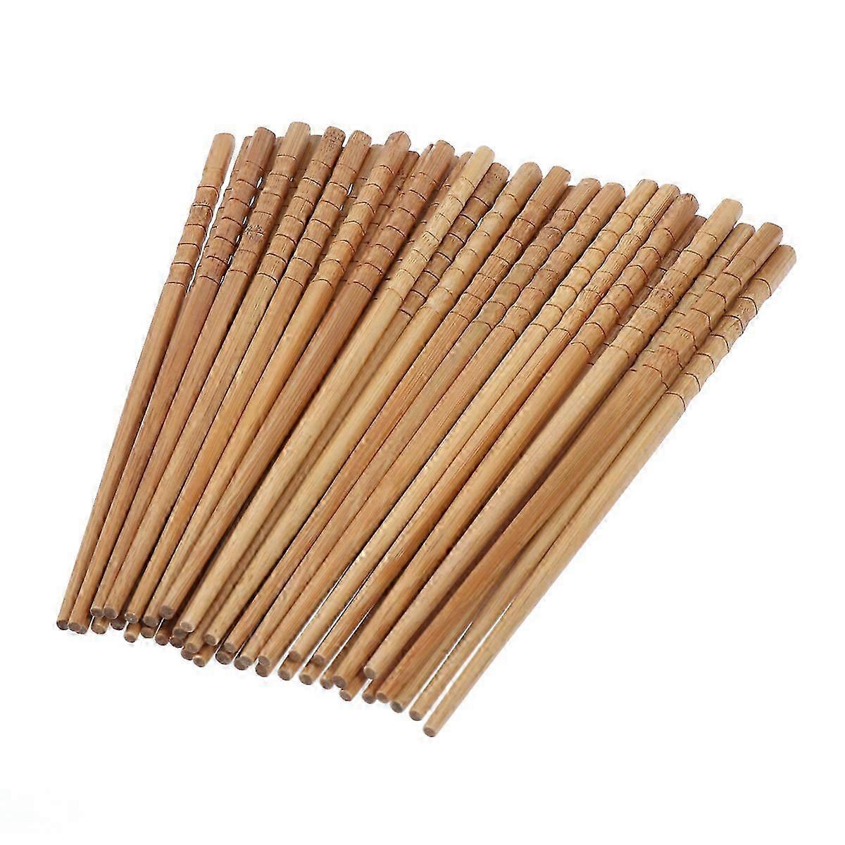 20 Pairs Japanese Bamboo Chopsticks Wooden Reusable Chopsticks Wood Chopsticks Bamboo Chopsticks