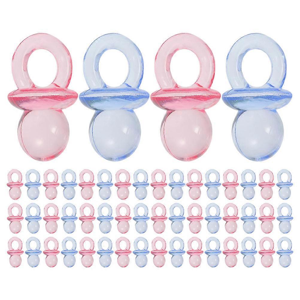 Plastic Mini Pacifiers Baby Shower Game for Boys and Girls 400Pcs