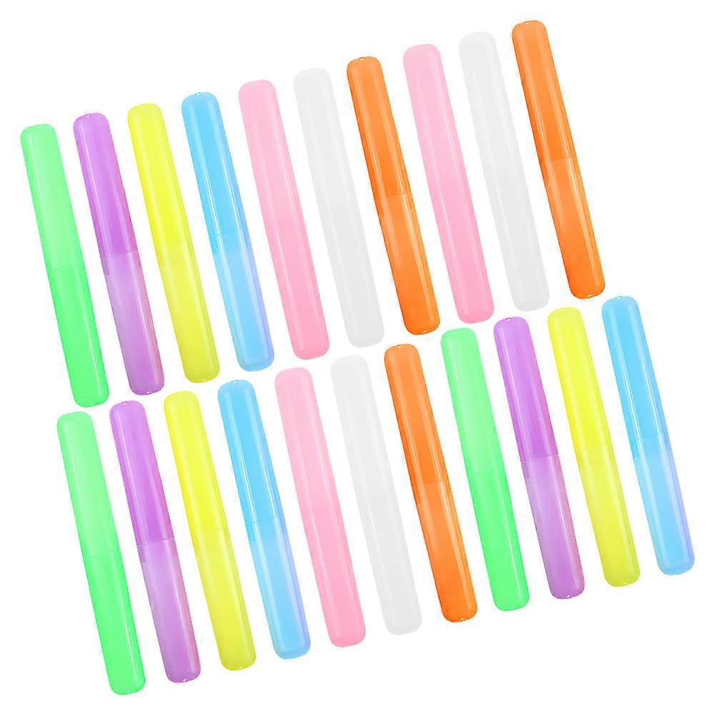 Portable Toothbrush Case for Storage Use Featuring 84Pcs Capacity and Assorted Colors