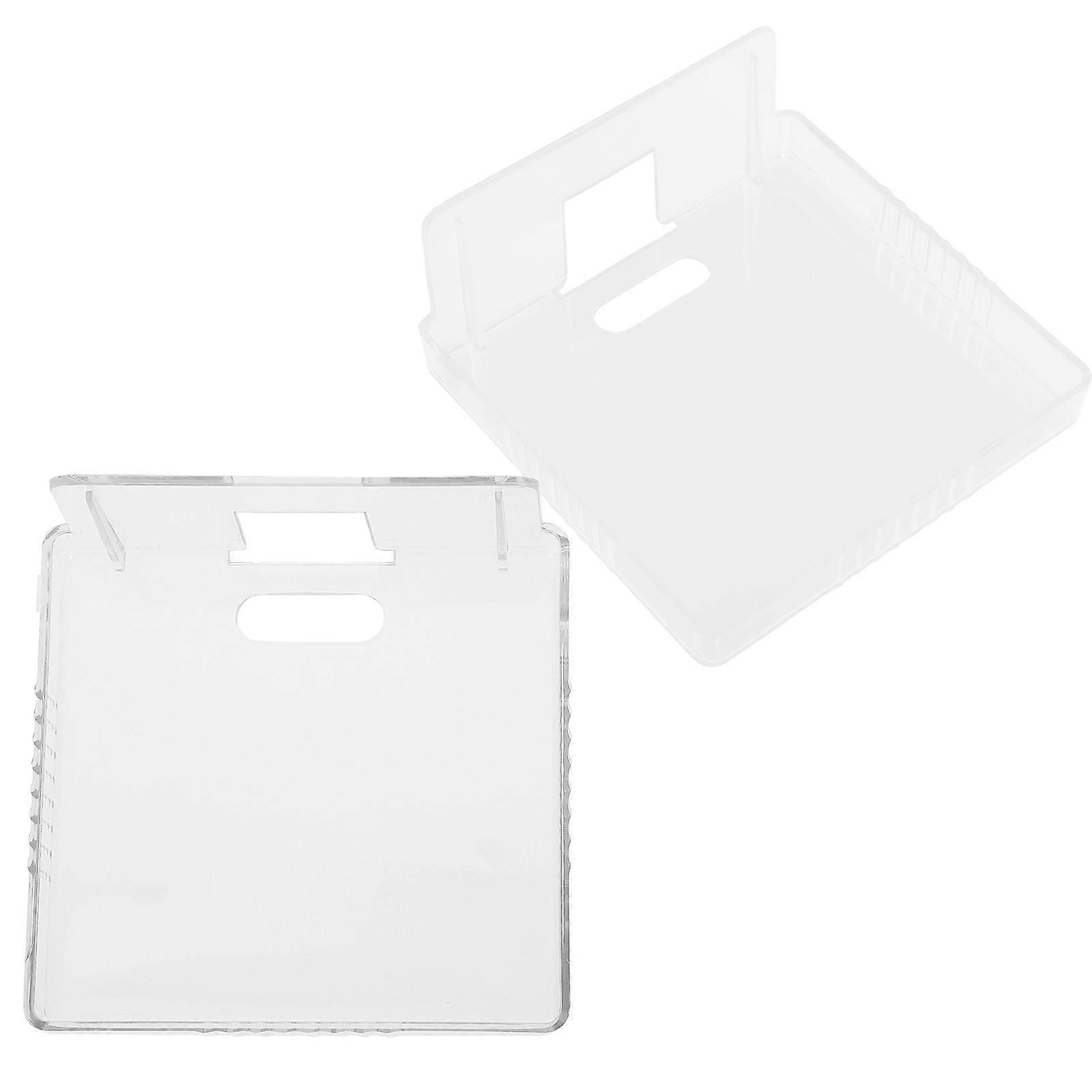 Baby Monitor Holder Wall Shelf for Home Use 2Pcs Transparent PP Brackets
