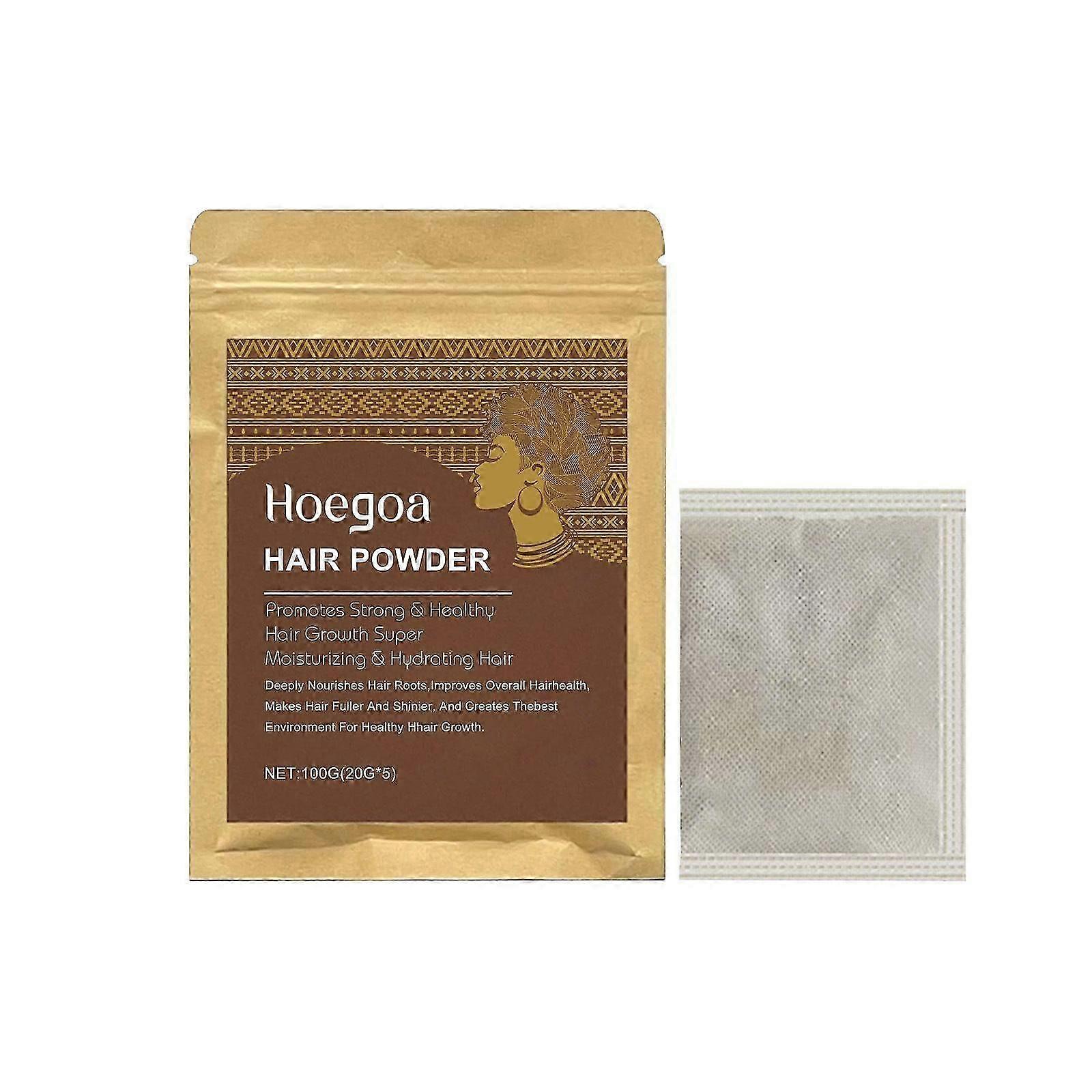 HOEGOA Nourishing Scalp Treatment Powder Pack Rich and Smooth Shampoo Powder Herbal Formula Scalp Cleansing and Care