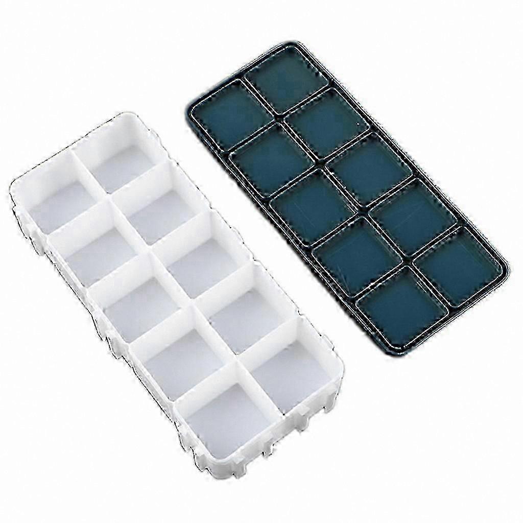 Paint Storage Tray for Watercolor and Acrylic Art Projects with Palette Box Solution
