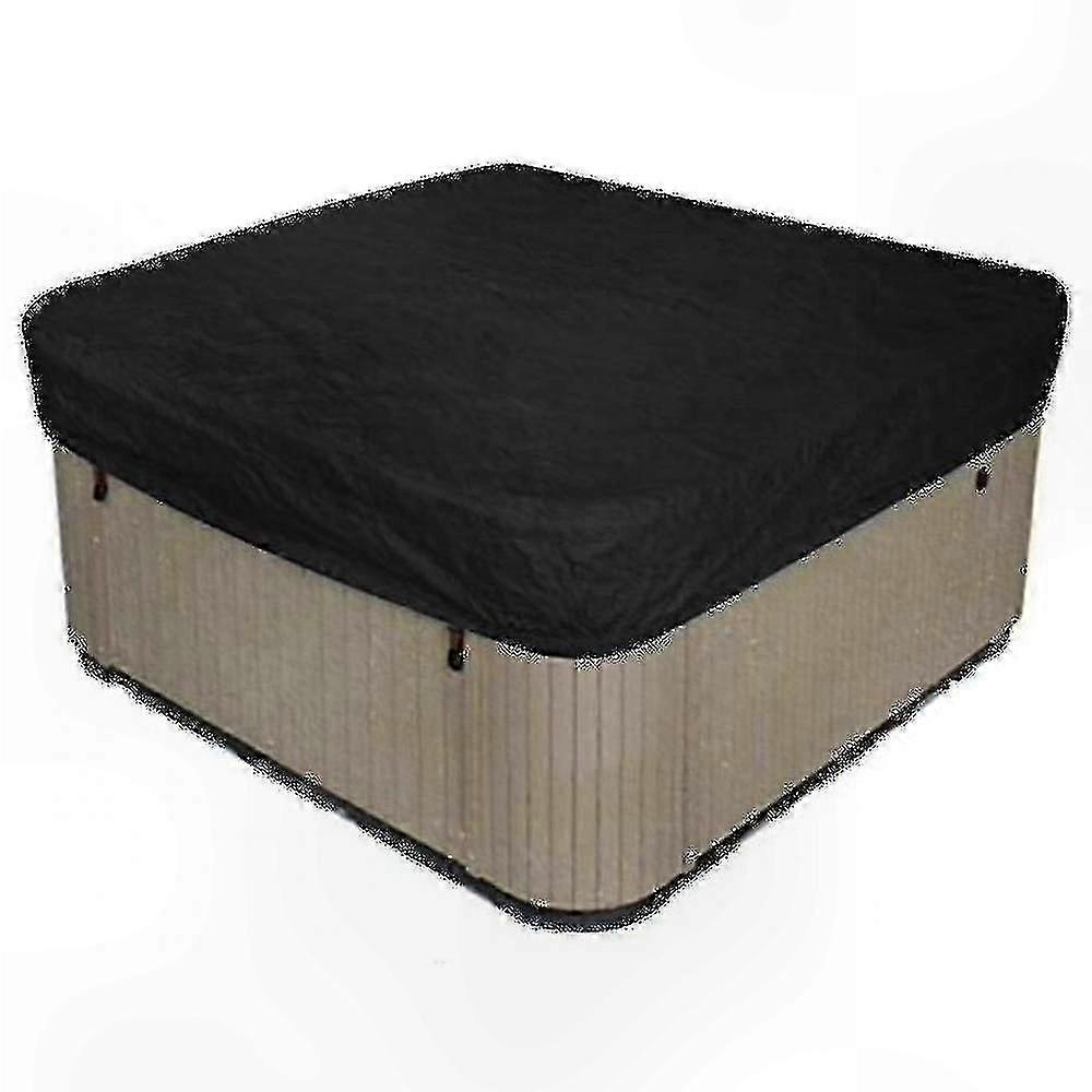 Customizable Waterproof Spa Cover, Durable Polyester Protector for Outdoor Hot Tubs
