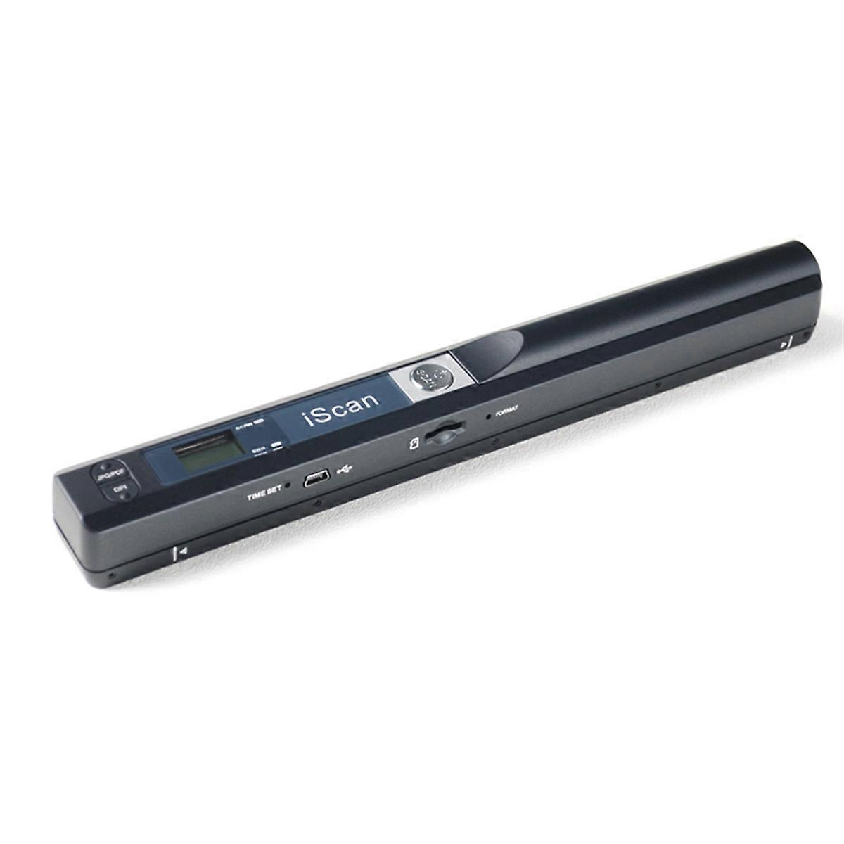 Tragbarer Scanner, 900 DPI, Handheld-A4-Dokumentenscanner, LCD-Display