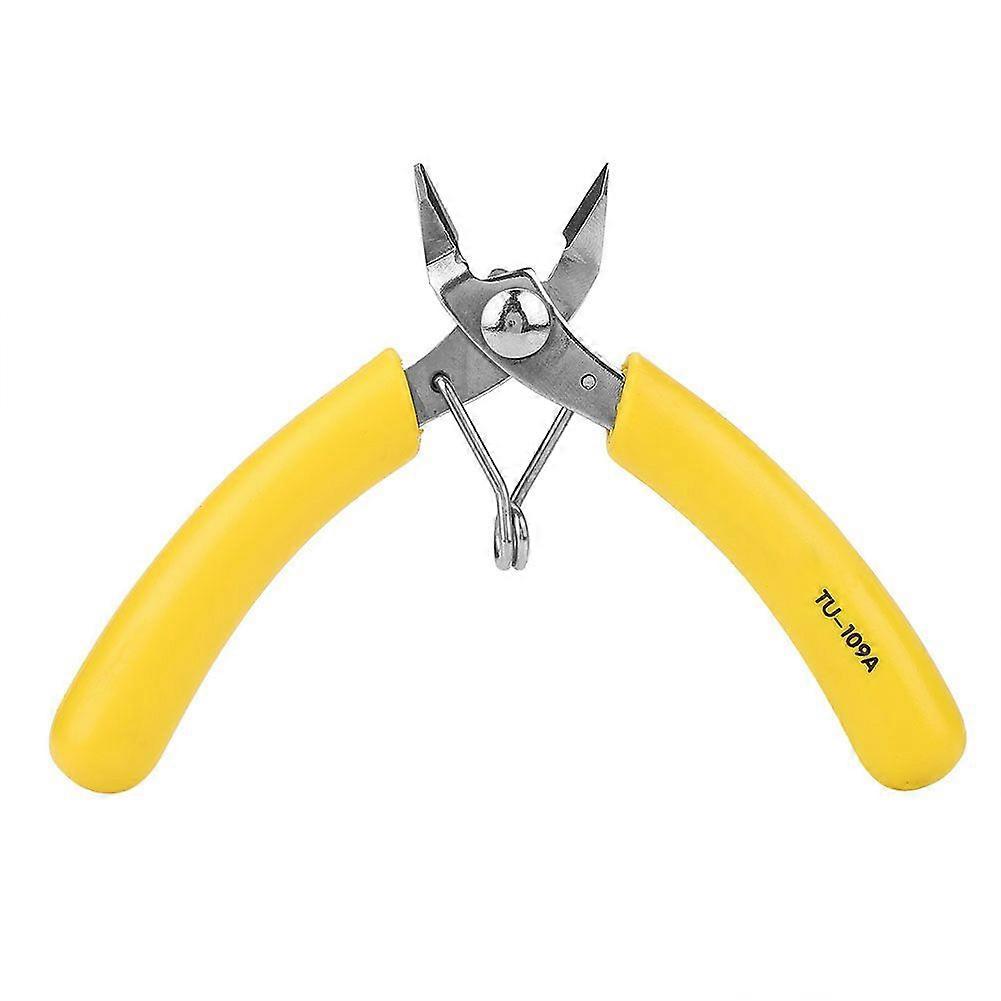 Electronic Diagonal Pliers Cable Side Cutting Nippers Wire Cutter Tool TU109A