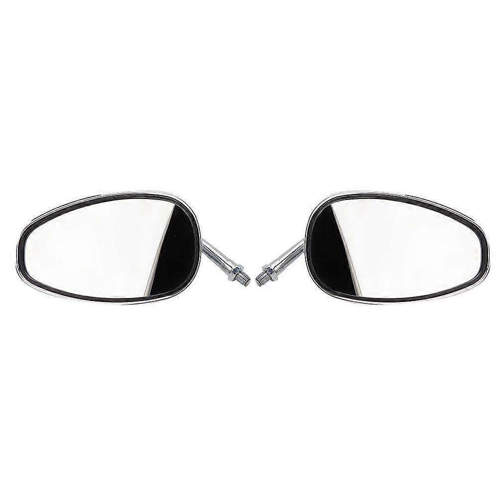1Pair Electic Mobility Scooter Rear View Glass Reflective Mirror Modified Accessory