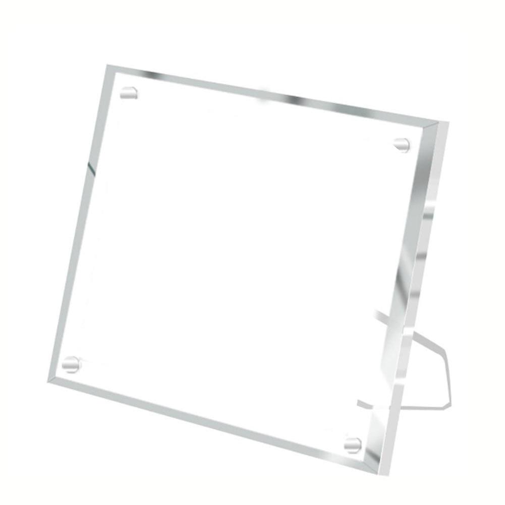 10in Acrylic Picture Frame with Magnetic Display, Compatible with Desk or Wall Mounting, Modern Home Decor for Photos & Artwork