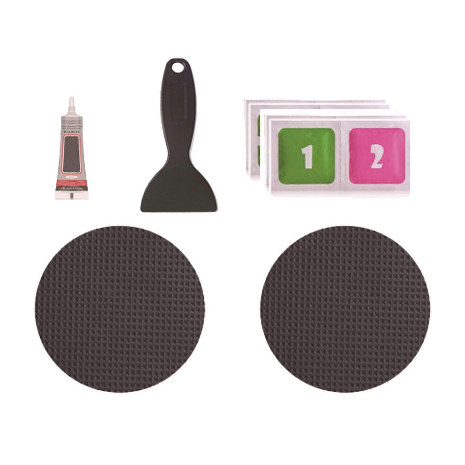 Trampoline Patch Kit Replacement Waterproof Big Holes Trampoline Accessories Circle 2 Patches