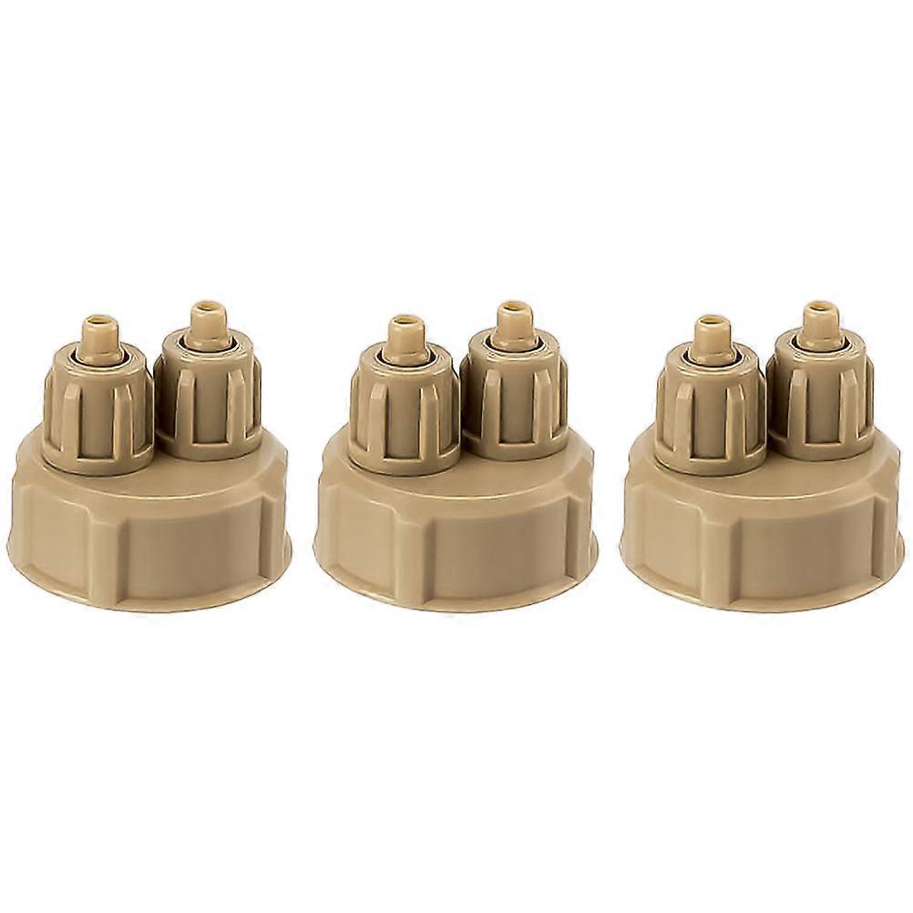 CO2 Generation Accessories For Aquarium 15 Pcs Square CO2 Caps For Indoor Use Safe Durable Technology