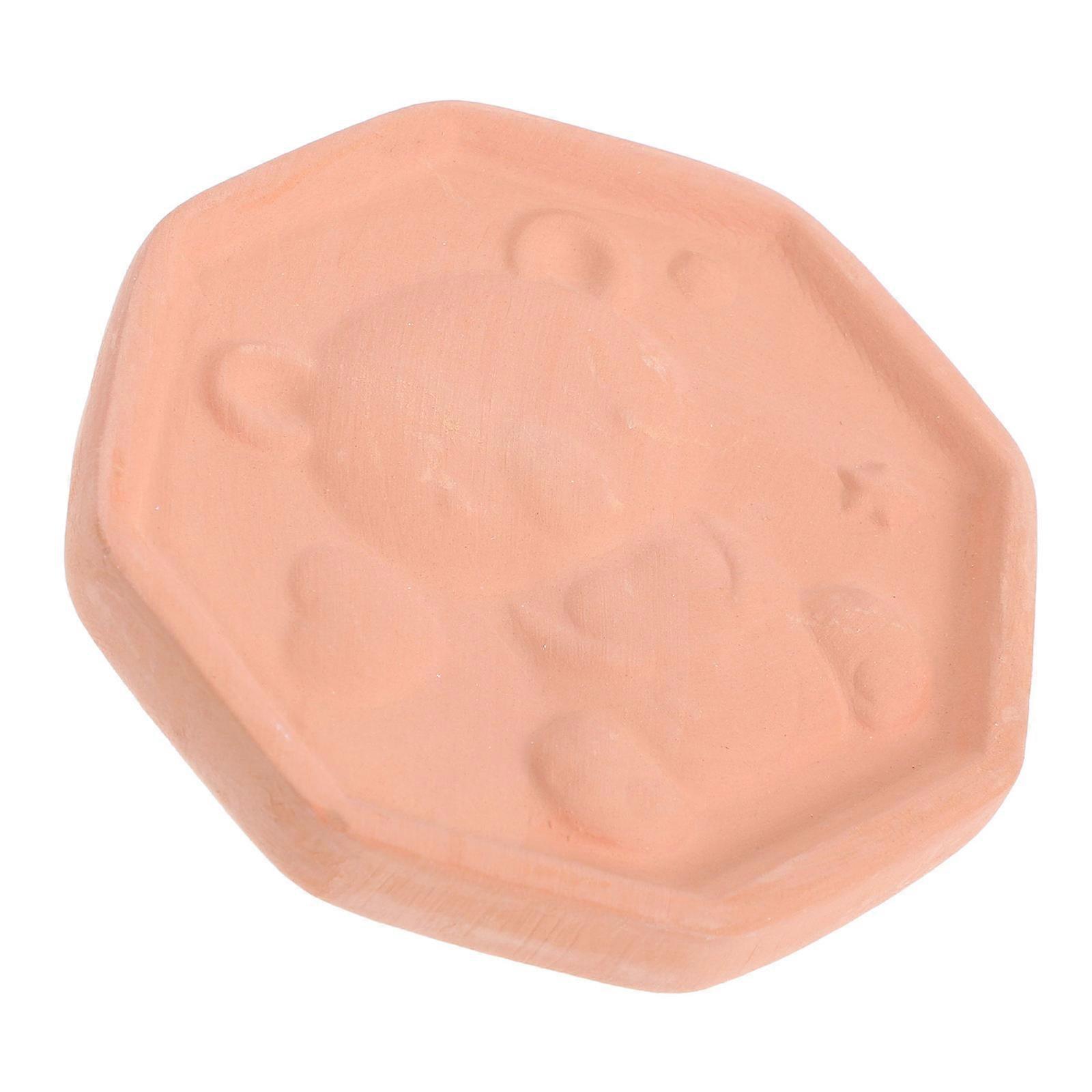 Brown Sugar Keeper 3Pcs Terracotta Food Storage Discs For Kitchen Use Compact Bear Shape Moisture Control