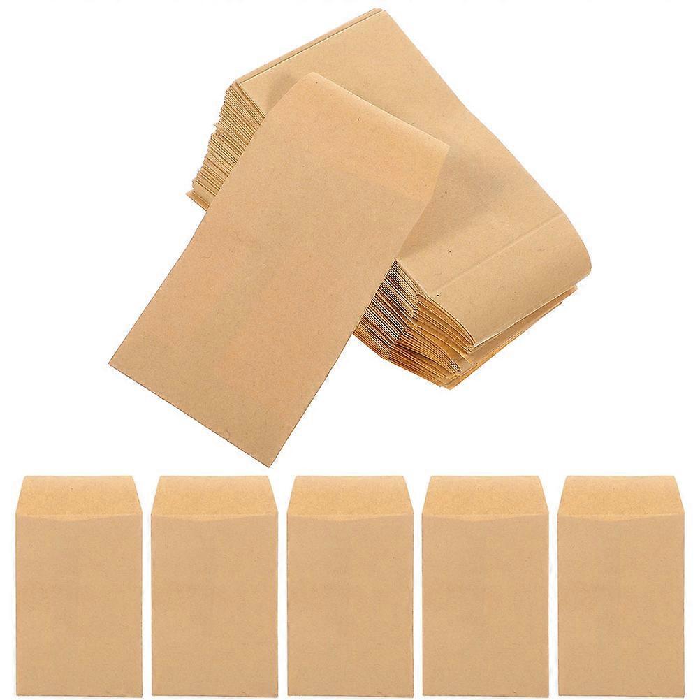 Rectangular Coin Envelopes For Practical Storage And Carrying Small Items Made Of Durable Kraft Paper 150Pcs