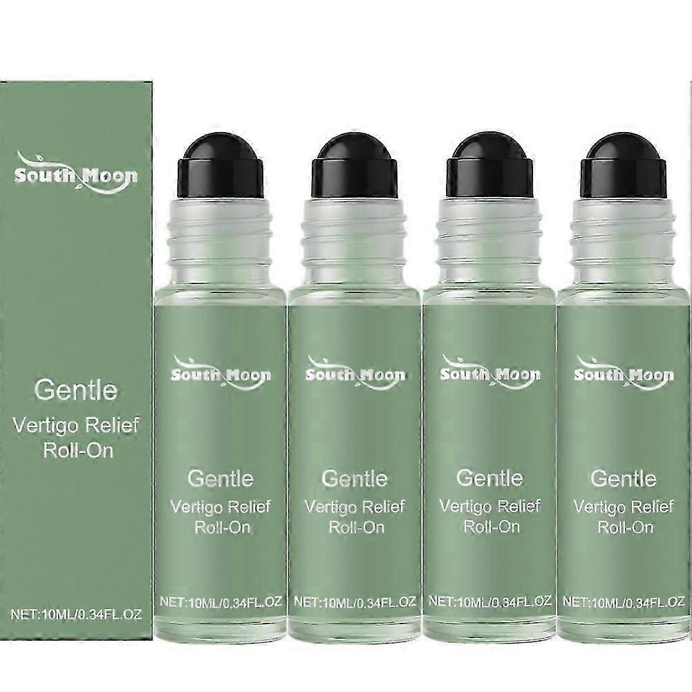 Anti-Dizzy Roll-On, Vertigo Ease Roller 10ml, Natural & Fast-Acting Essential Oils for Vertigo and Dizziness Support 2025
