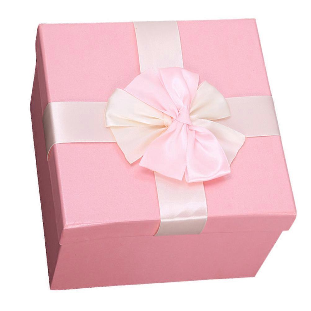 Gift Packaging Box Pink for Party 1Pcs Durable Jewelry Storage Case