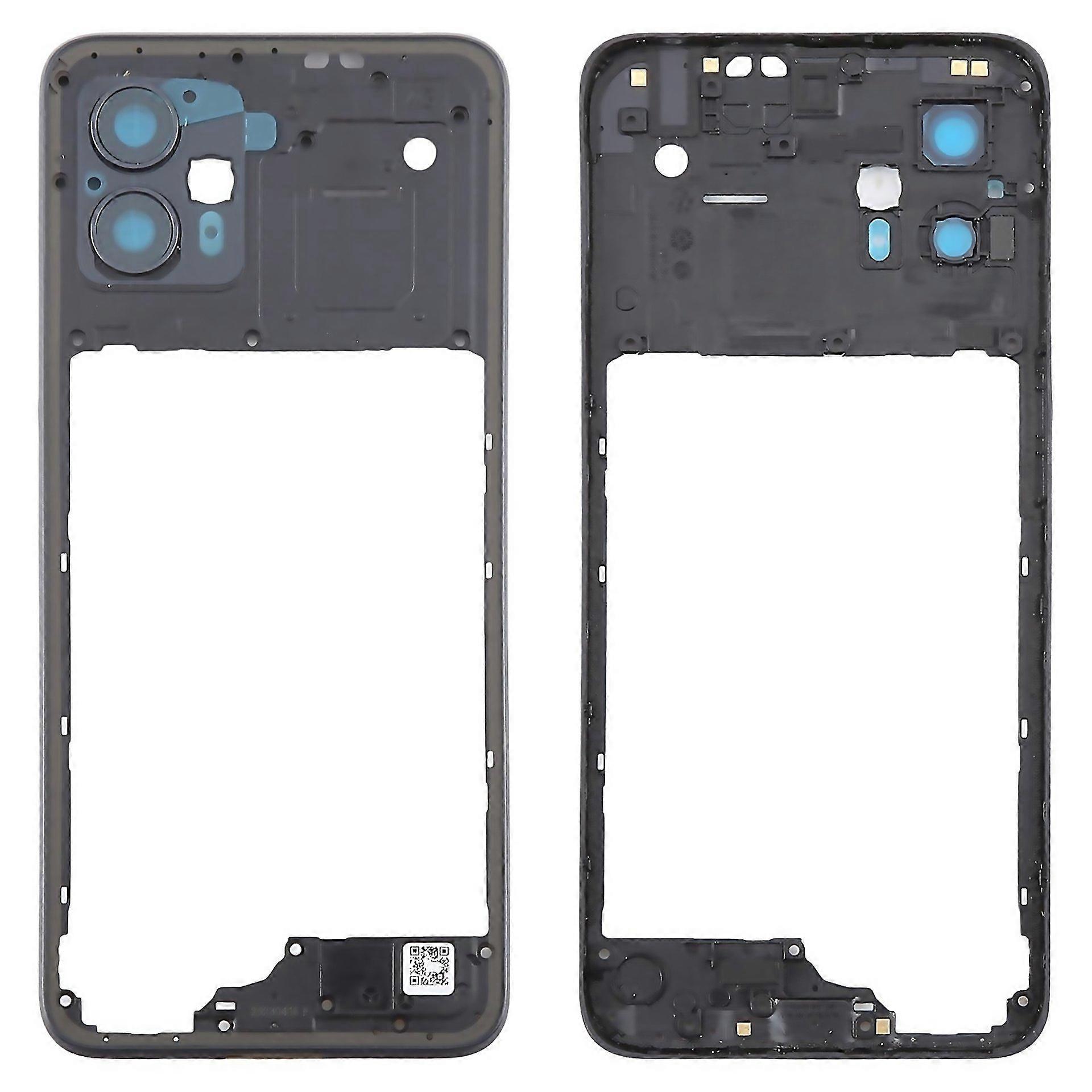 For Motorola Moto G13 Compatible Middle Frame Bezel Plate Black