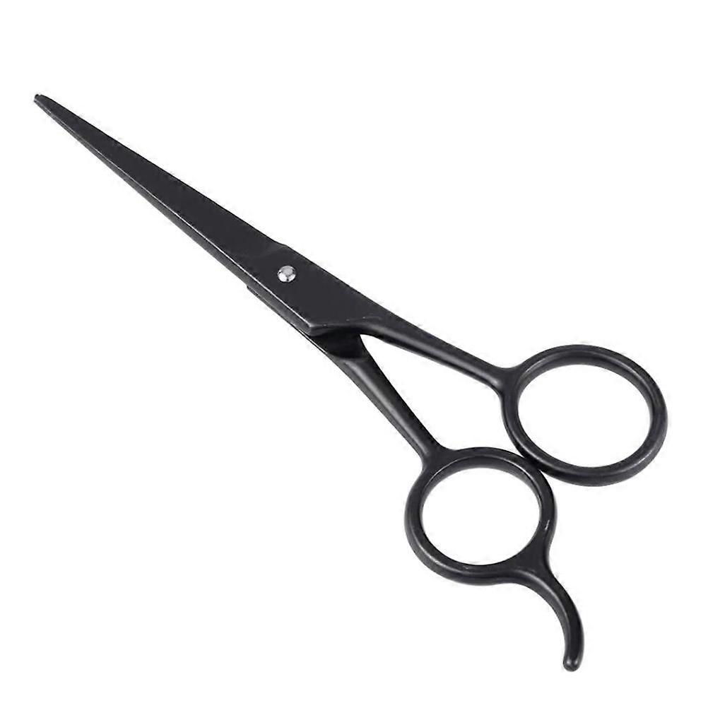 Beard Care Accessory Stainless Steel Beard Scissors for Men 2Pcs Black