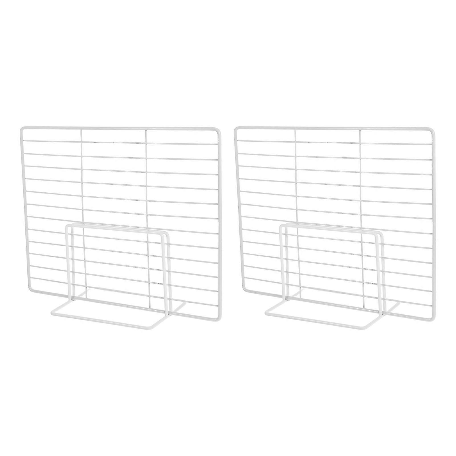 Wire Divider for Freezer Adjustable Metal Refrigerator Separator 4Pcs Set