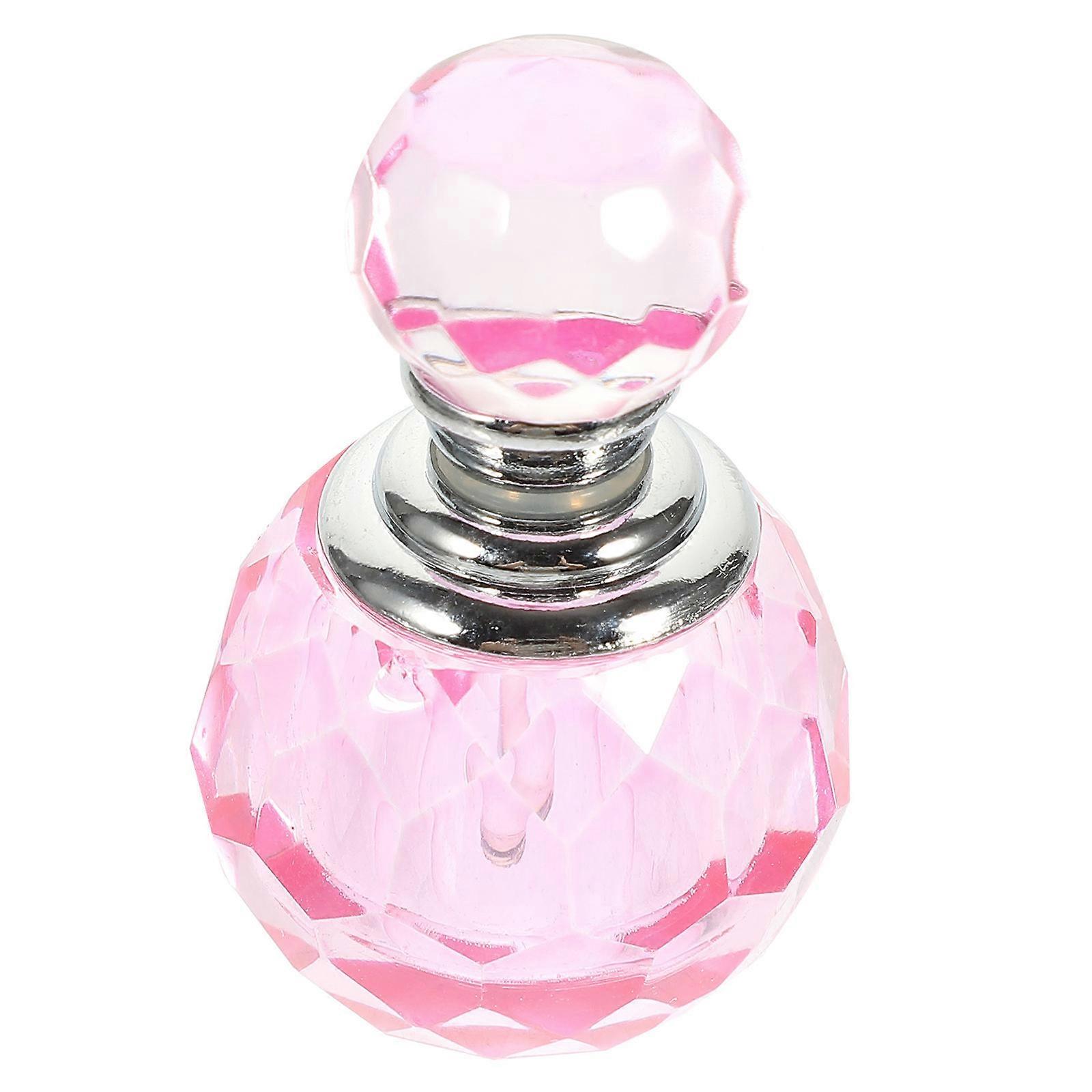 Crystal Perfume Bottle Violet for Decoration Creative Desktop Ornament
