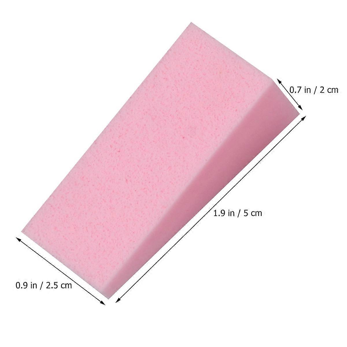 Powder Puff Makeup Sponge Applicator for Foundation 144Pcs Mini Trapezoid