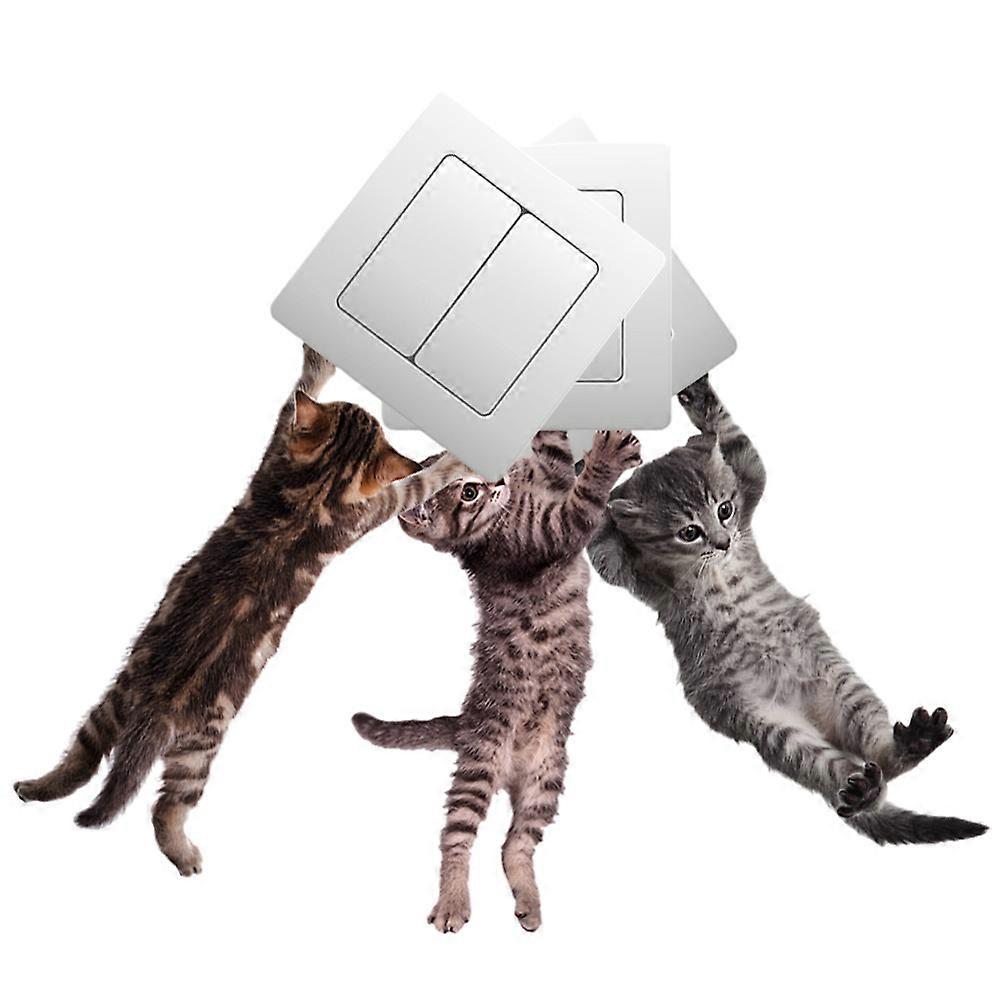 Decorative Light Stickers Cat Wall Decals for Bedroom 1Set