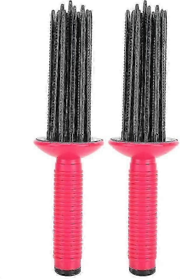 2PCS Styling Curler Comb Set with Anti-Slip Design