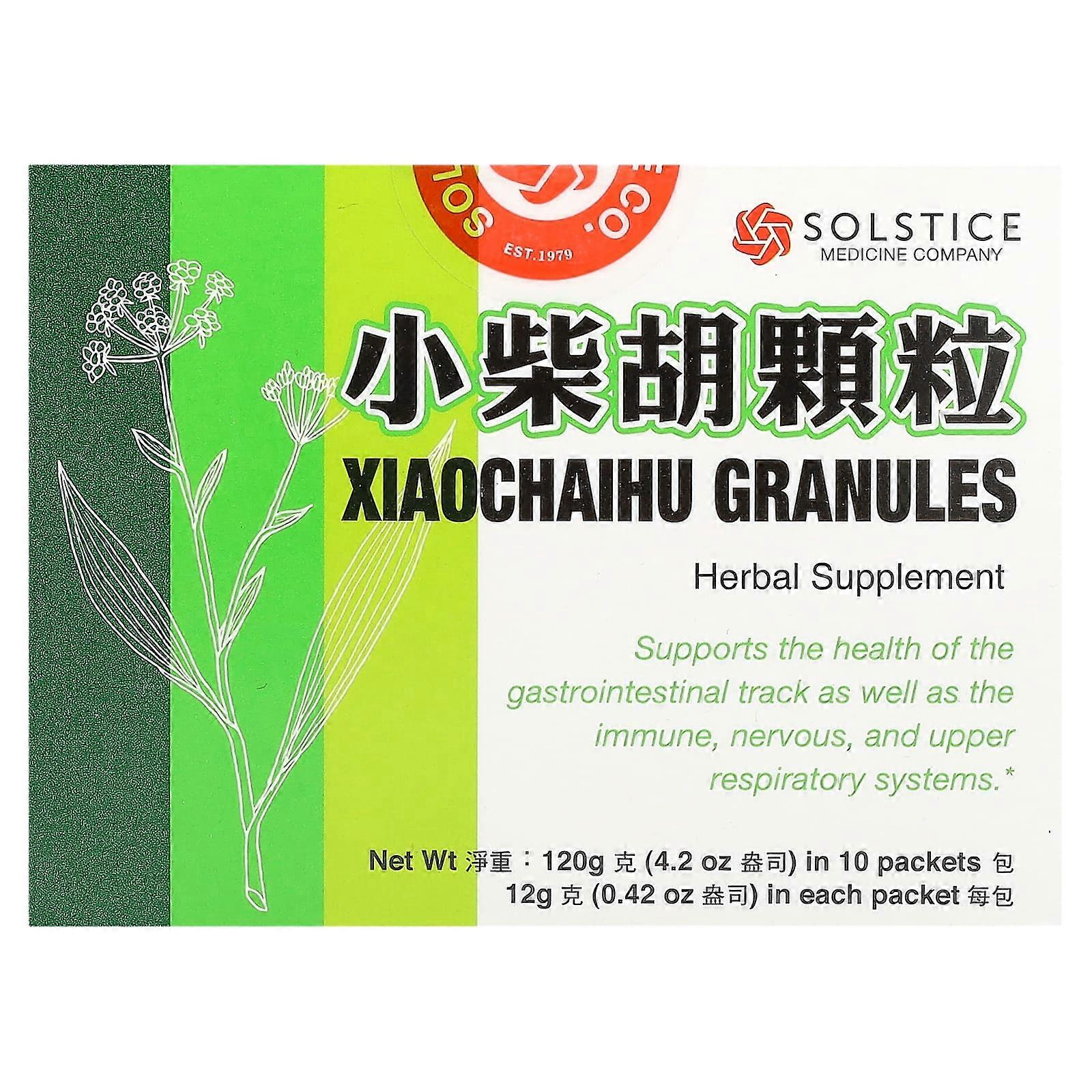 Xiaochaihu Granules, 10 Packets, 0.42 oz (12 g) Each