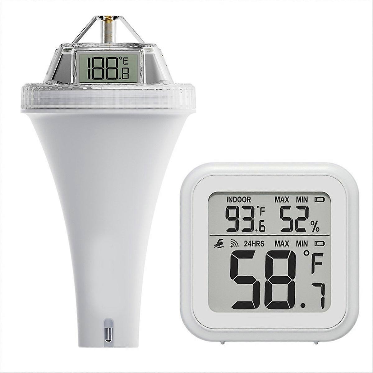 Floating Pool Thermometer Outdoor Pool Temperature Sensor