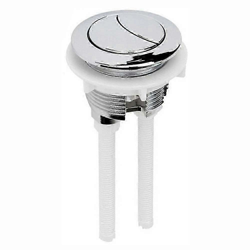 Dual Flush Push Buttons, Universal Replacement for Toilet Cistern, Water Saving, Easy Installation